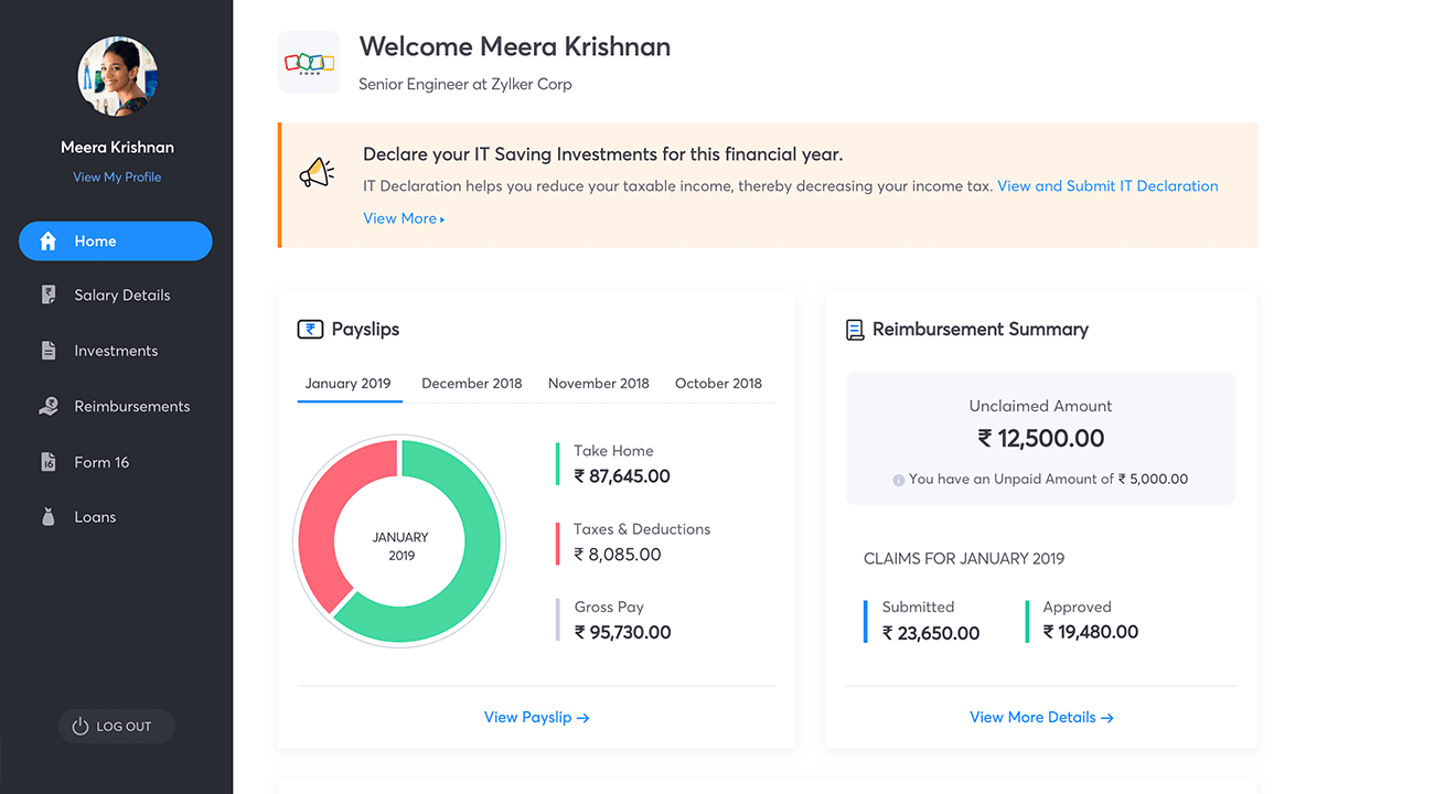 Employee Self-Service Portal