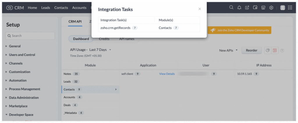 Custom Integrations with Zoho CRM API